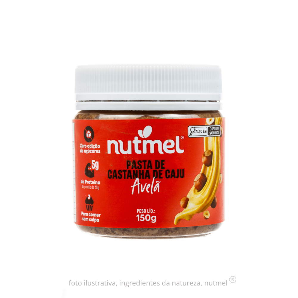 Pasta de castanha avelã 150g