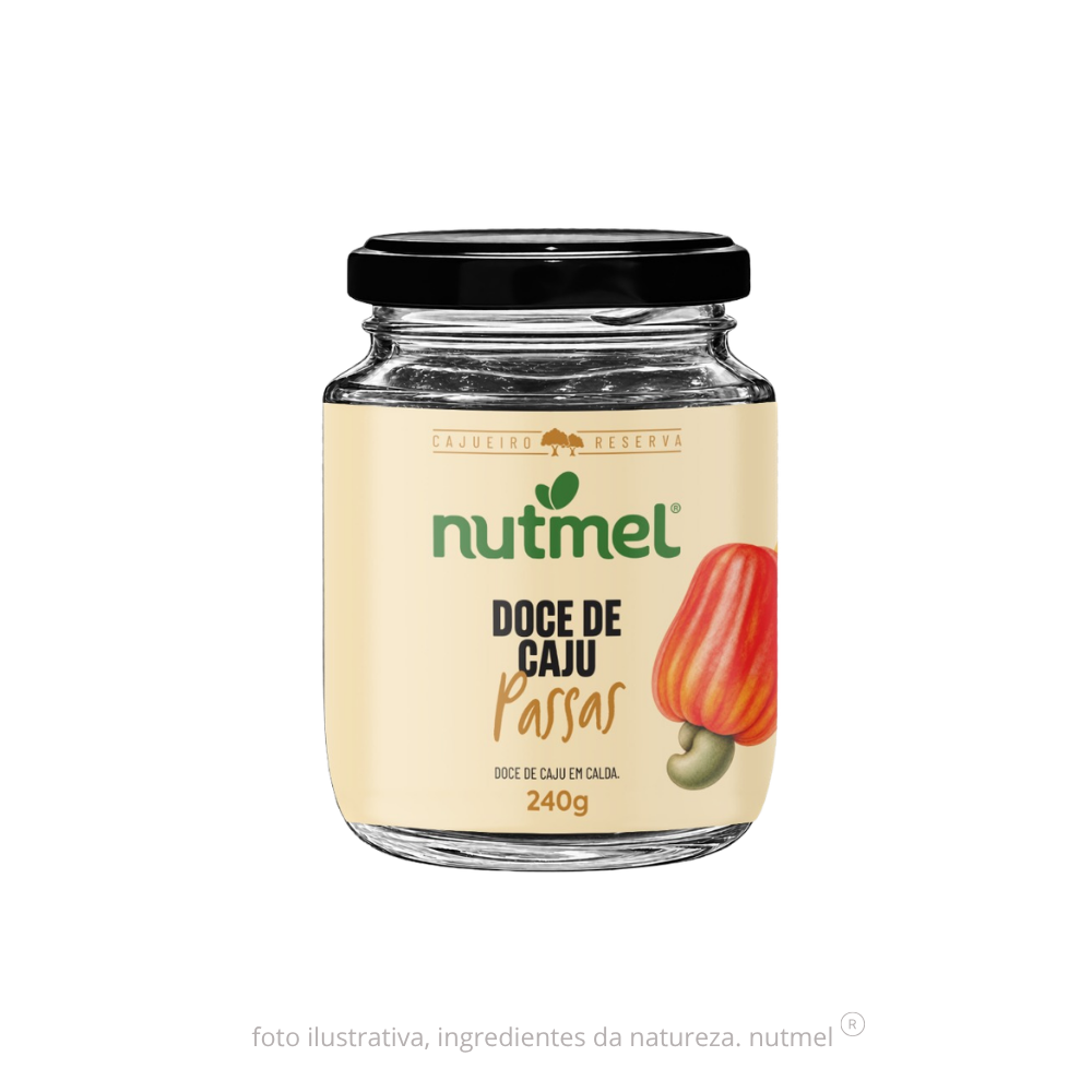 Doce de caju em passa pote 200g